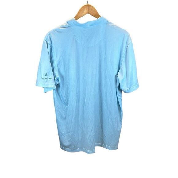 Straight Down Medium (M) Polo Floral Hawaiian Muana Lani - Picture 2 of 5